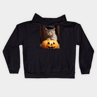 Mystic Purr-kin Kids Hoodie